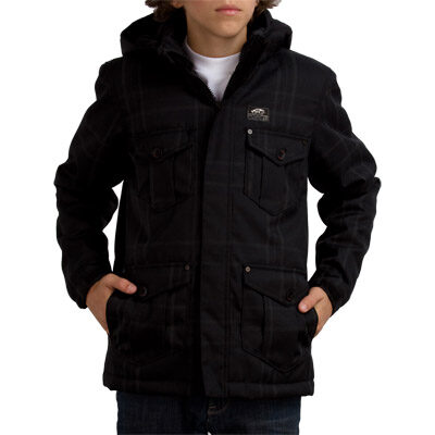 Chaqueta exterior niño VANS con capucha BOYS MIXTER II JACKET Ref. vn0nuzem3 Color Gris