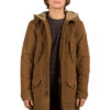 Parka gruesa exterior niño invierno VOLCOM con capucha interior pelo STARGET JACKET BLACK resistente al agua Ref.C1731706 Negra