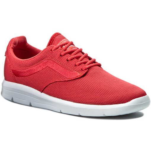 Zapatillas VANS Skate deportivas confortable Unisex ISO 1.5 (MESH) Cayenne Mod. VN0004O0ISL roja lona