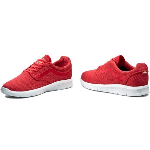 Zapatillas VANS Skate deportivas confortable chico ISO 1.5 (MESH) Cayenne Mod. VN0004O0ISL roja lona