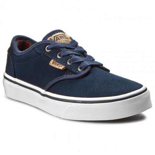 Zapatillas VANS Skate confortables chico twood Deluxe (Suede) Blue/Blanket Mod. VN000ZSTK6T azul Ante y Textil