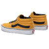 Zapatillas media caña VANS Skate número uno del mundo unisex SK8-Mid Mango Mojito/True black Ref. VN0A3WM3VYJ básica mostaza con bandas negras