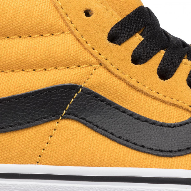 Zapatos vans color mostaza larga hotsell
