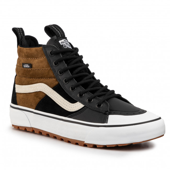 Zapatillas altas VANS Sneakers Skate deporte hombre Sk8-Hi Mte 2.0 Dirt VN0A4P3ITUH1 negro y marrón | Martimpe Berart - Tienda en Gausach, Vielha, Valle de Aran