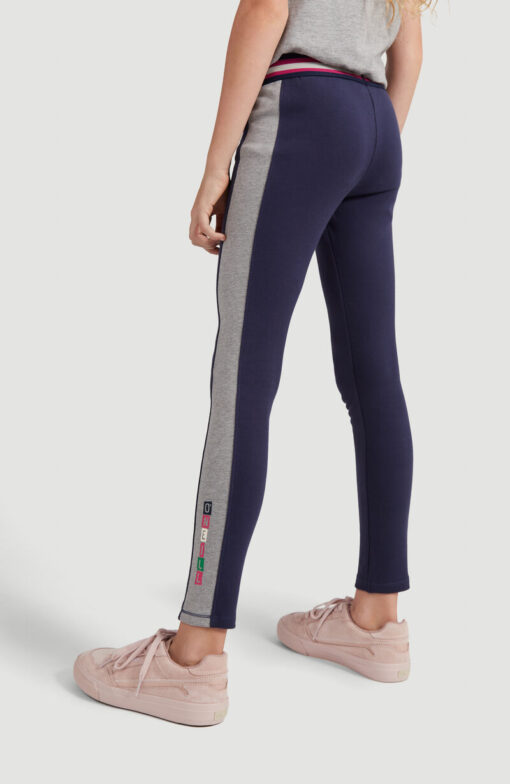 Legging gruesos niña deportivos Contrast Legging lifestyle girls Ref. 0P7772-5204 Morados franja gris