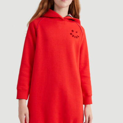 Vestido jersei O'Neill niña con capucha Sweat Midi Dress girl red Ref. 0P8970-3068 rojo