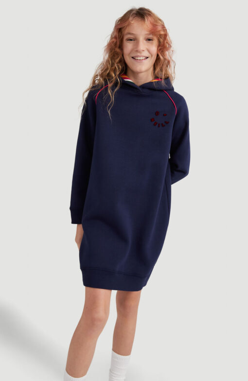 Vestido jersei O'Neill niña con capucha Sweat Midi Dress girl Blue Ref. 0P8970-5204 azul