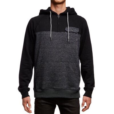 Sudadera Billabong Hombre con capucha balance half zip hood ref.Z1FL08 BIF6 navy heather azul marino y jaspeado