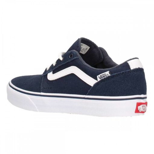 Zapatillas VANS Skate Niño Chapman Stripe (Suede/Canvas) Dress Blu Mod. VN0A349SMIT azul lona y cuero