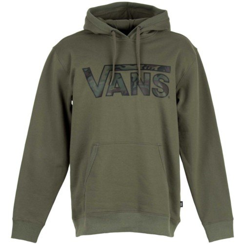 Sudadera VANS Hombre con capucha Ref. V00J8NKE3 mn Vans Classic Pu verde khaki logo camuflaje Martimpe Berart Tienda de Moda en Gausach Vielha Valle de Aran