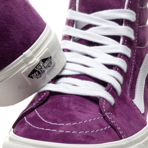 Zapatillas altas VANS Skate ante chica SK8-Hi Kelly/Snake Modelo: VN0A4BV618Q1 ante morado