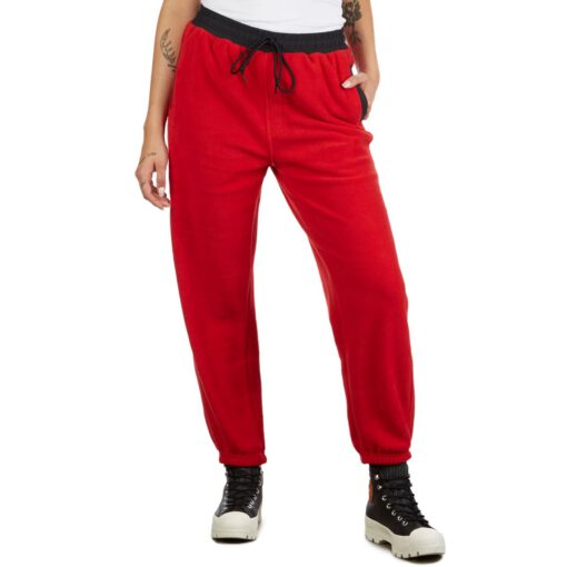 Obey Alpine jogger pantalones deportivos de polar Ref. 242000076 rojo