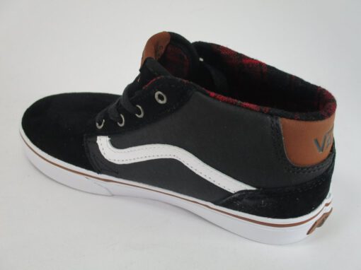 Zapatillas media caña VANS Skate Vans Chapman Mid Mod. VN0A2XSSK75 Negra con banda negra