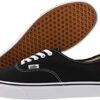 Zapatillas VANS Skate número uno del mundo Unisex Authentic Black Mod. VN000EE3BLK negra básica