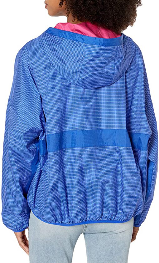 Chaqueta chubasquero cortavientos OBEY chica Riverbed Jacket Cobalt multi Ref. 221800311 Azul eléctrico