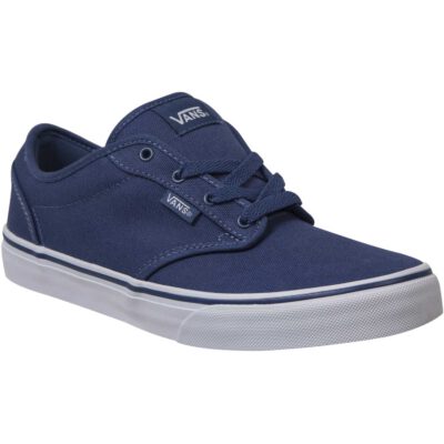 Zapatillas VANS Skate confortables chico/niño Atwood (Canvas) Navy/White Mod. VN000ZNRF9N Azul