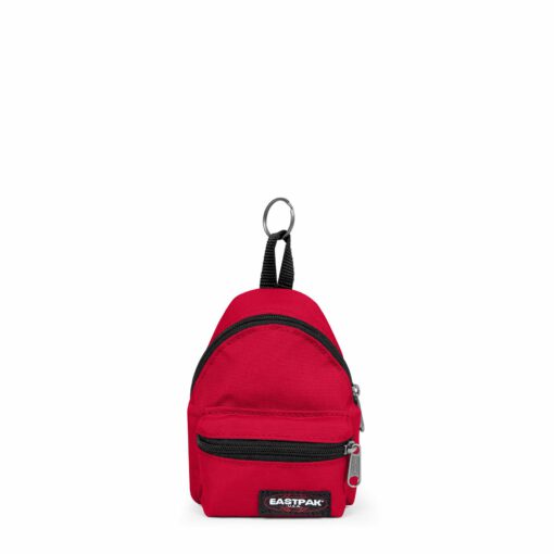 Monedero-llavero Mochila mini Eastpak: EK16F84Z Mini Padded Sunday Sailor red rojo