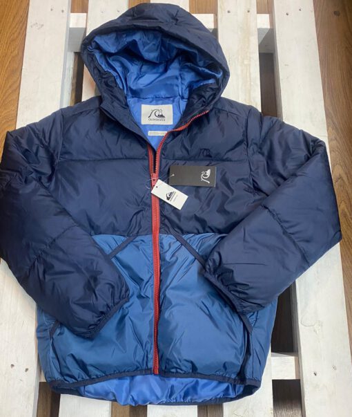 Chaqueta exterior niño nieve QUIKSILVER con capucha Baran Jacket Ref. EQBJK03037 azul claro y oscuro