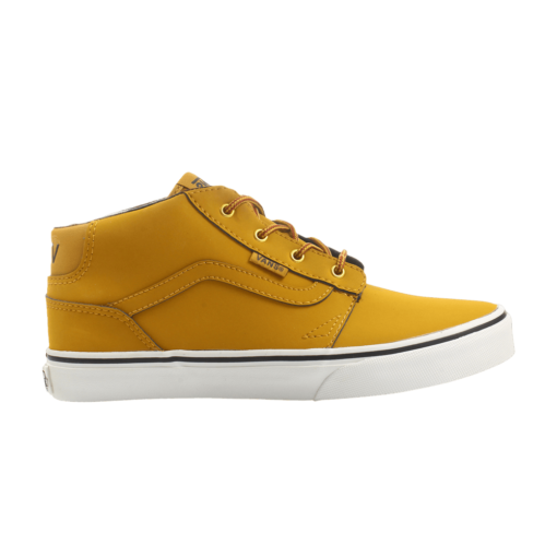 Zapatillas media caña VANS Skate Chico Chapman Mid (Waxed) Oak Buff/Black Mod. VN0A2XSSK76 Mostaza