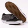 Zapatillas VANS Skate confortables chico Atwood (2 Tone) Black/Asphalt Mod. VN0A349PMF4 gris negra