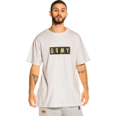 Camiseta GRIMEY manga corta unisex Steez FW20 Sport Grey Ref. GA576-FW20-SPG- Gris logo pecho