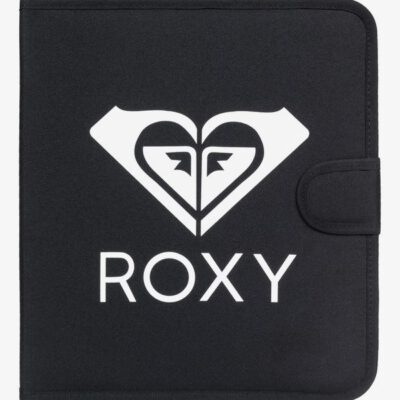 Carpesano Roxy Carpeta de 4 anillas What A Day Ref. ERJAA03792 ANTHRACITE (kvj0) negro logo blanco