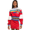 Sudadera corta Crop-Top GRIMEY cuello redondo chica Arch Rival niña Crop Crewneck SS20 Rojo Ref. GGCSW339-RED roja parches decorativos