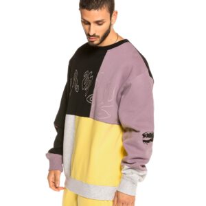 Sudadera Grimey Flying Saucer Hoodie Amarillo Hombre