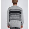 Jersei punto BILLABONG hombre cuello redondo Mayfield Warm Sweater casual Suéter Ref. BIZ1JP17 gris/grey rayas