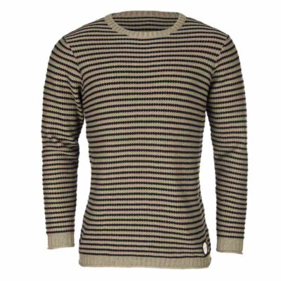 Jersei punto RIP CURL hombre cuello redondo STRIPED CREW SWEATER casual Suéter Ref. CSWBV4 Dusty olive verde oliva