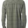 Camisa RIP CURL de Manga Larga franela Hombre Check Shirt Long Sleeve Shirt in Dusty Olive Ref. CSHDP4 cuadros verde oliva