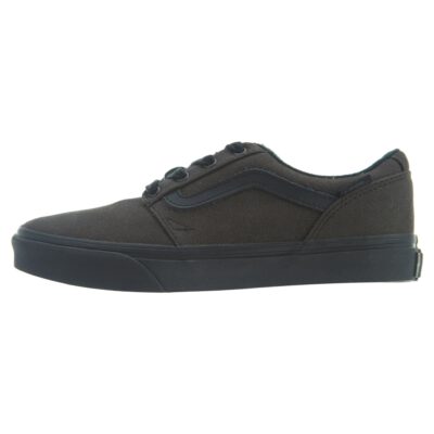 Zapatillas VANS Skate Niño Chapman Stripe (Waxed) Black/Black Mod. VN00018ZDQY negra marrón oscura