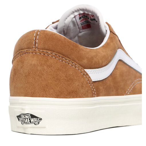 Zapatillas VANS Sneakers Skate lona chica OLD SKOOL Ref. VN0A4BV518M camel ante y lona