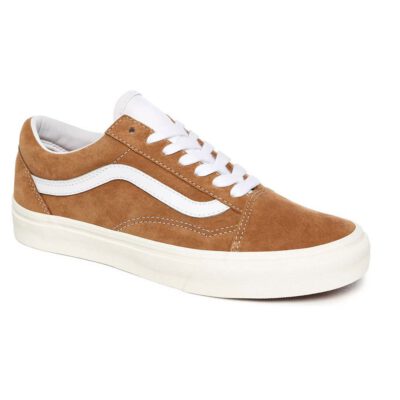 Zapatillas VANS Sneakers Skate lona chica OLD SKOOL Ref. VN0A4BV518M camel ante y lona