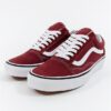 Zapatillas VANS clásicas y cómodas Sneakers deporte hombre OLD SKOOL APPLE B Apple Butter/True white Modelo: VN0A38G1Q9S ante y lona granate con franjas blancas