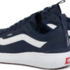 Zapatillas VANS cómodas Sneakers deporte hombre ULTRARANGE EXO Dress Blues/True White Modelo: VN0A4U1K4M0 azules con franja blanca