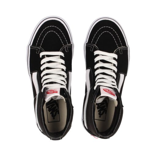 Zapatillas media caña VANS Skate número uno del mundo unisex SK8-HI black Ref. VN000D5IB8C1 básica negras con bandas negras