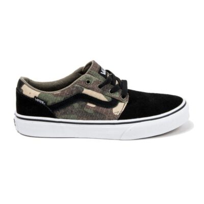 Zapatillas VANS Skate Niño Chapman Stripe (Textile) Camo Mod. VN0A349SMFV Camufalje lona y cuero