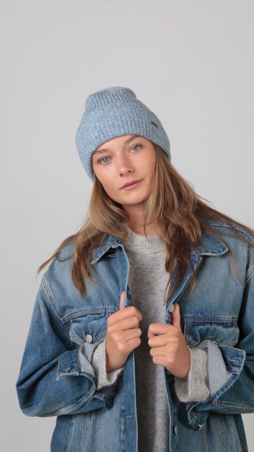 Gorro lana suave Barts Mujer PREEDA BEANIE Light blue Ref. 4978004 azul pastel