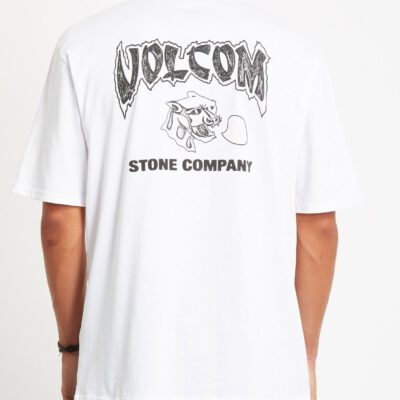 Camiseta Hombre VOLCOM manga corta KITTYKAT - WHITE Ref. A3532064 Stone Company blanca