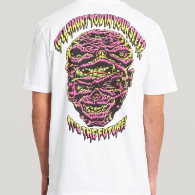 Camiseta Hombre VOLCOM manga corta MICHIEL WALRAVE - SCAROMATIC White Ref. A5232050 It's The Future blanca