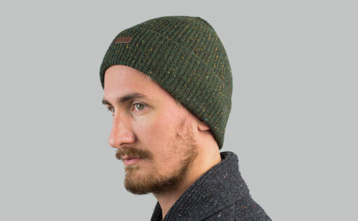 Gorro Barts Lana virgen Unisex CAMERON DARK HEATHER Ref. 34340131 Bottle Green verde