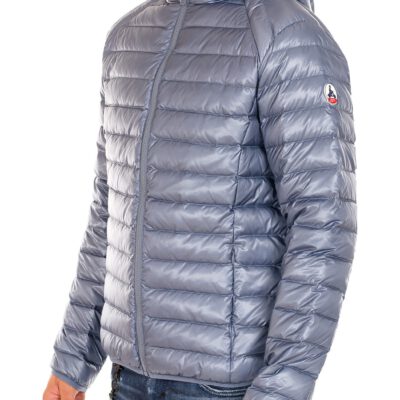 Chaqueta con capucha Jott de plumas pato Hombre NICO RIPSTOP PF22MDOW29 - 182 BLEU DELAVE BASIC Justoverthetop azul