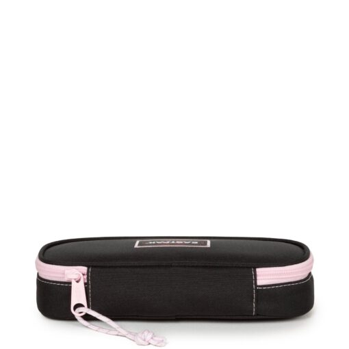 Estuche escolar Eastpak: PLUMIER OVAL EK717I84 Kontrast Sky negro con detalles rosa palo