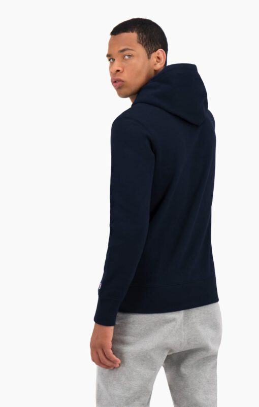 Sudadera CHAMPION Hombre con capucha SMALL SCRIPT LOGO FLEECE HOODIE Ref. 214780 Azul marino