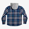 Camisa de Manga Larga Niño Quiksilver Snap Up Ref. EQBWT03254 OCEAN SNAP UP (byk1) Cuadros azul y naranja