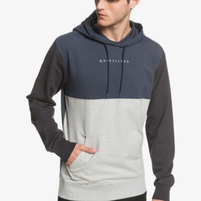 Sudadera Quiksilver Hombre casual con capucha Under Shelter BLUE NIGHTS (bst0) Ref. EQYFT04087 Azul y gris