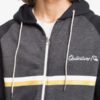 Sudadera Quiksilver Hombre casual con cremallera y capucha Everyday Screen DARK GREY HEATHER (krph) Ref. EQYFT04247 gris