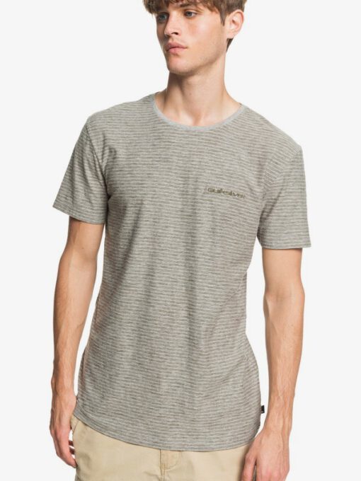 Camiseta Hombre QUIKSILVER manga corta Kentin LGH KENTIN (sgr3) Ref. EQYKT03961 gris rayada