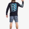 Camiseta Hombre QUIKSILVER manga larga AM Upper Class Ref. EQYZT03962 negra